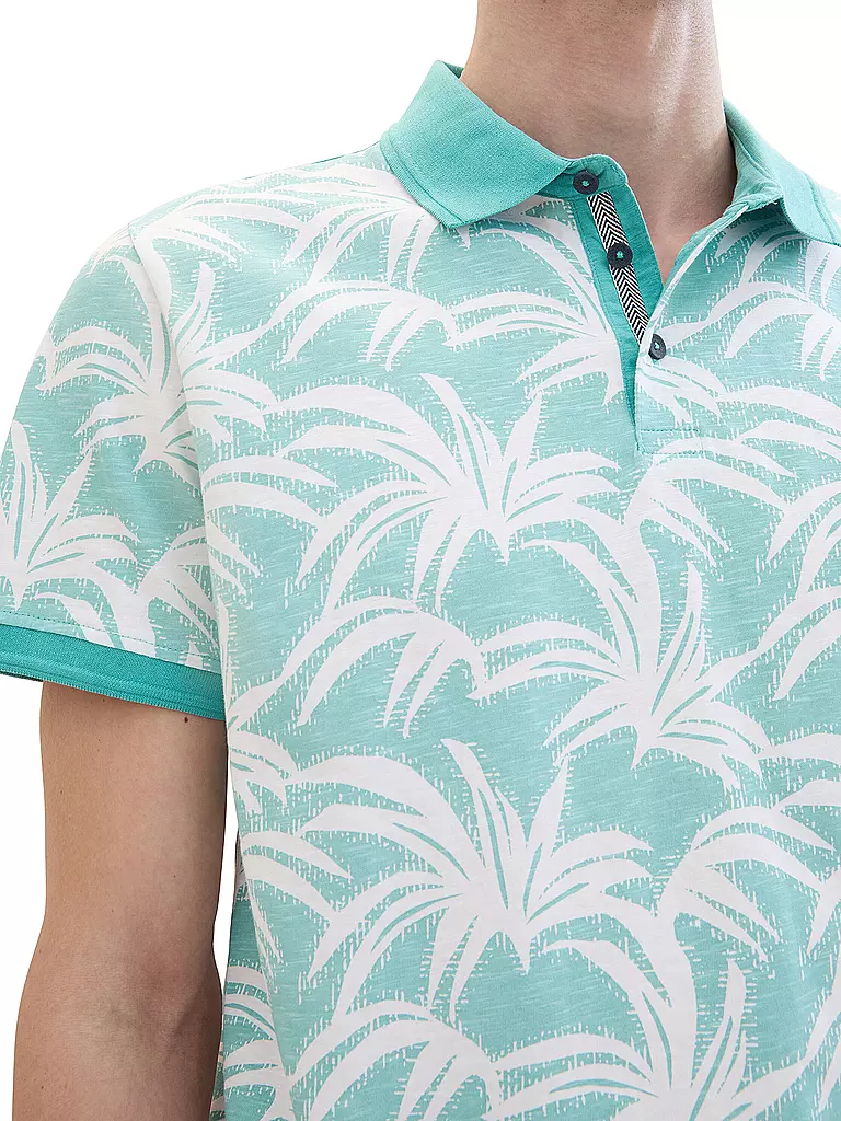 TOM TAILOR | Poloshirt  | türkis