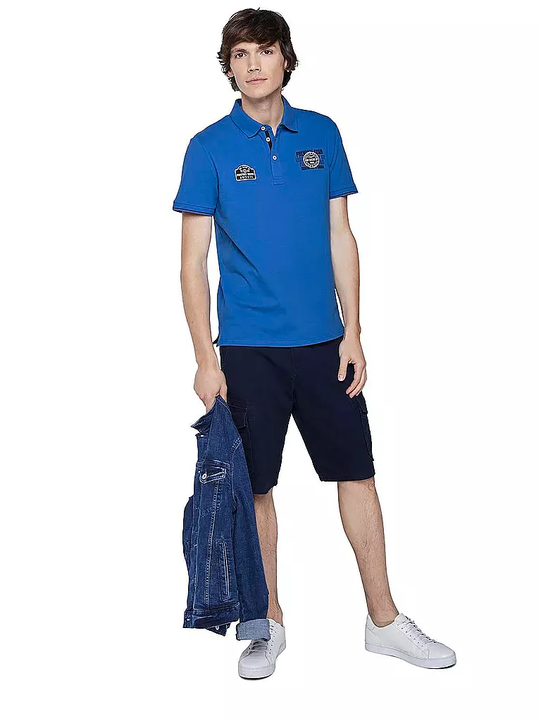 TOM TAILOR | Poloshirt Regular Fit | blau