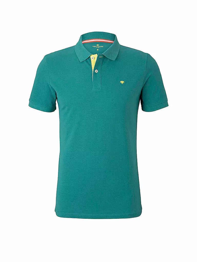 TOM TAILOR | Poloshirt Regular-Fit | grün