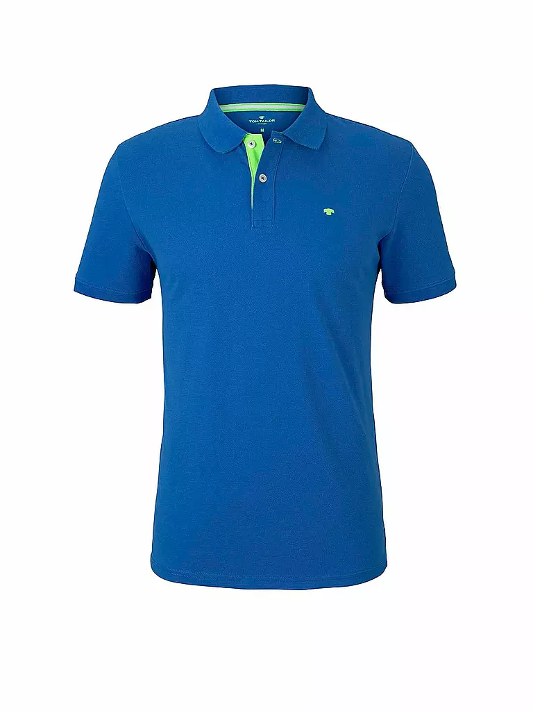 TOM TAILOR | Poloshirt Regular-Fit | blau