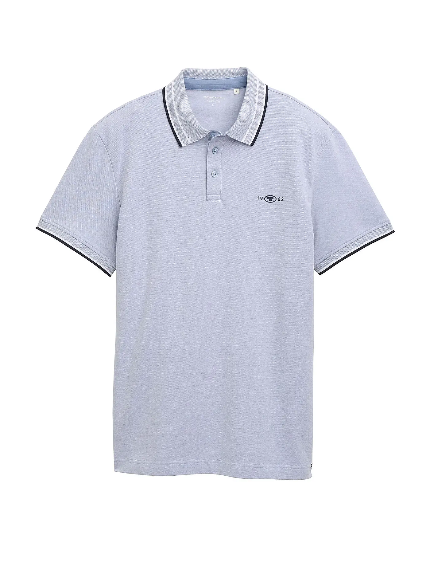 TOM TAILOR | Poloshirt  | hellblau