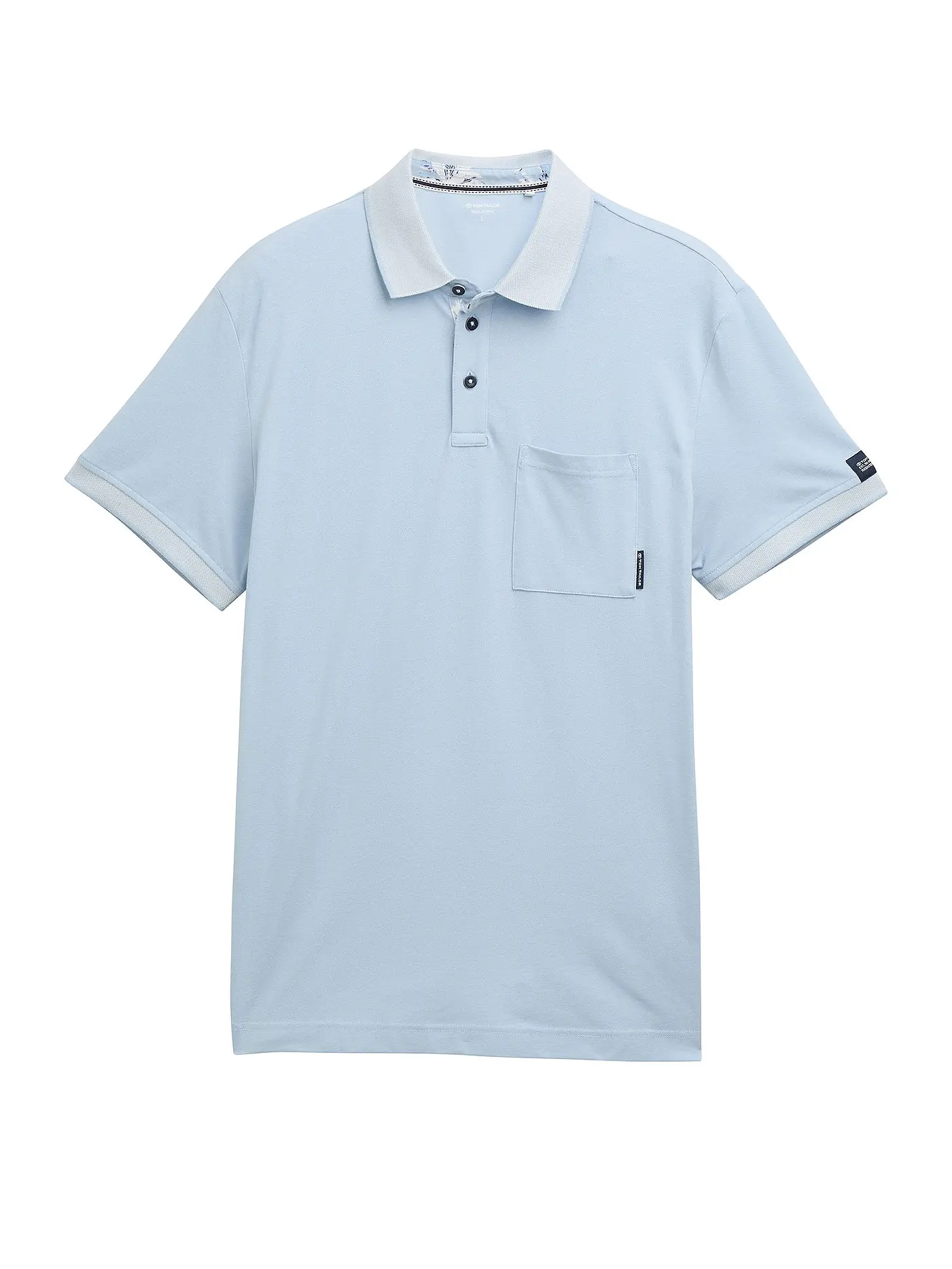 TOM TAILOR | Poloshirt | hellblau