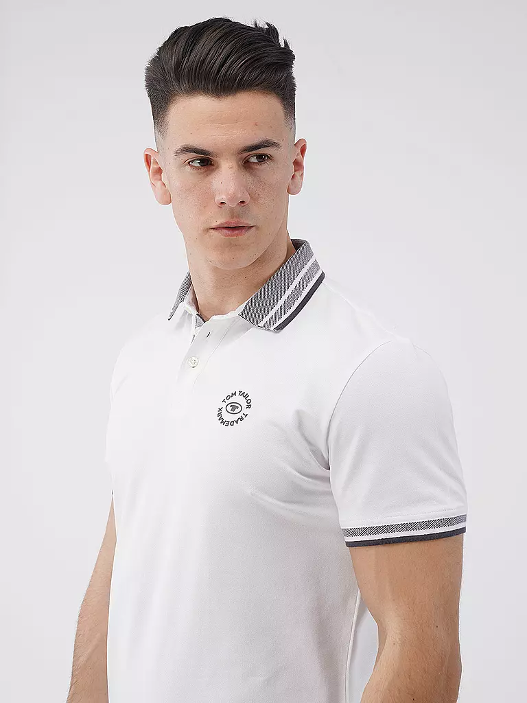 TOM TAILOR | Poloshirt | weiss