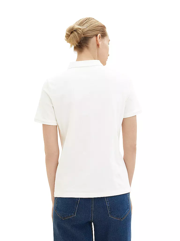 TOM TAILOR | Poloshirt | weiss
