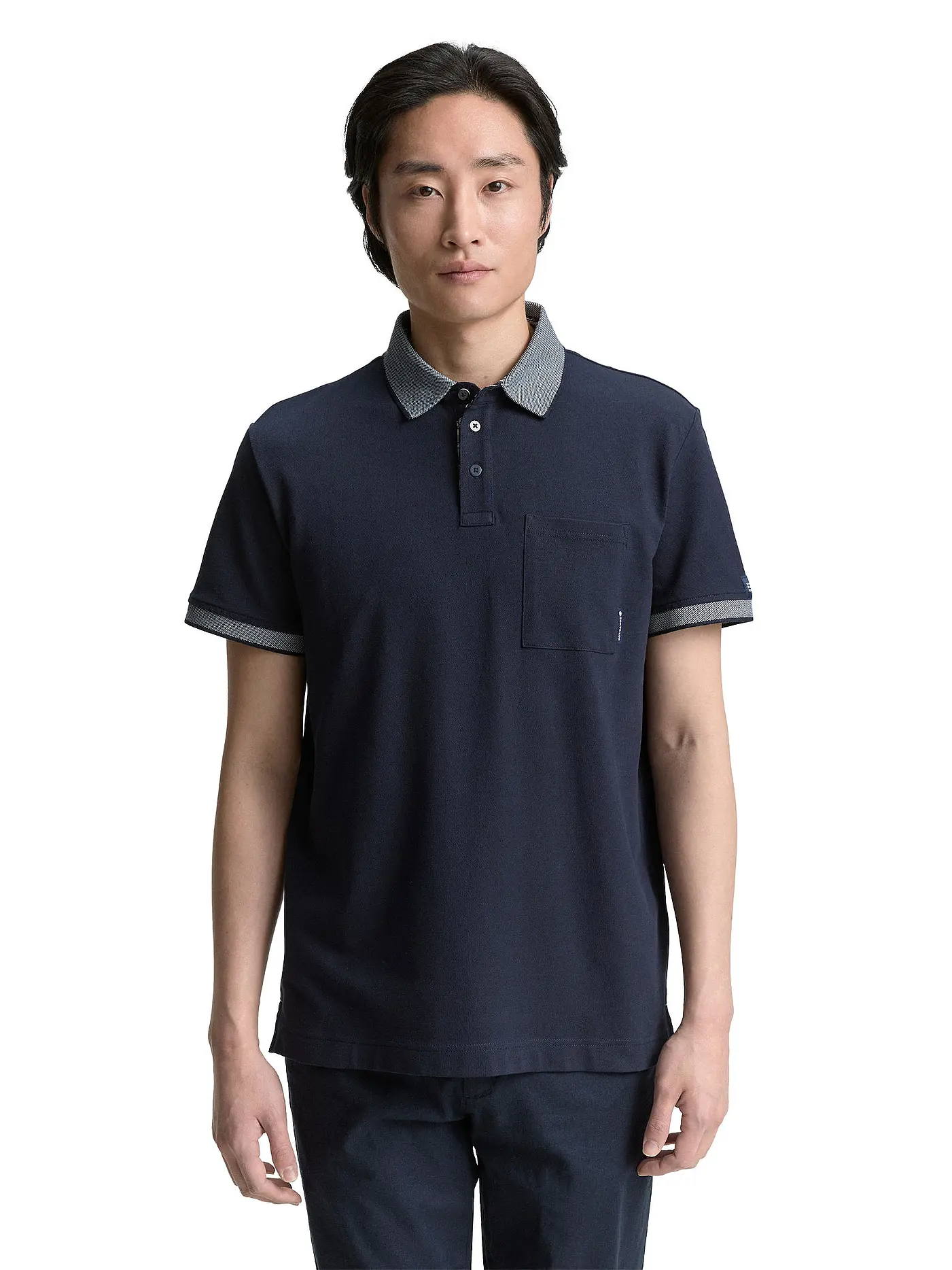 TOM TAILOR | Poloshirt | dunkelblau