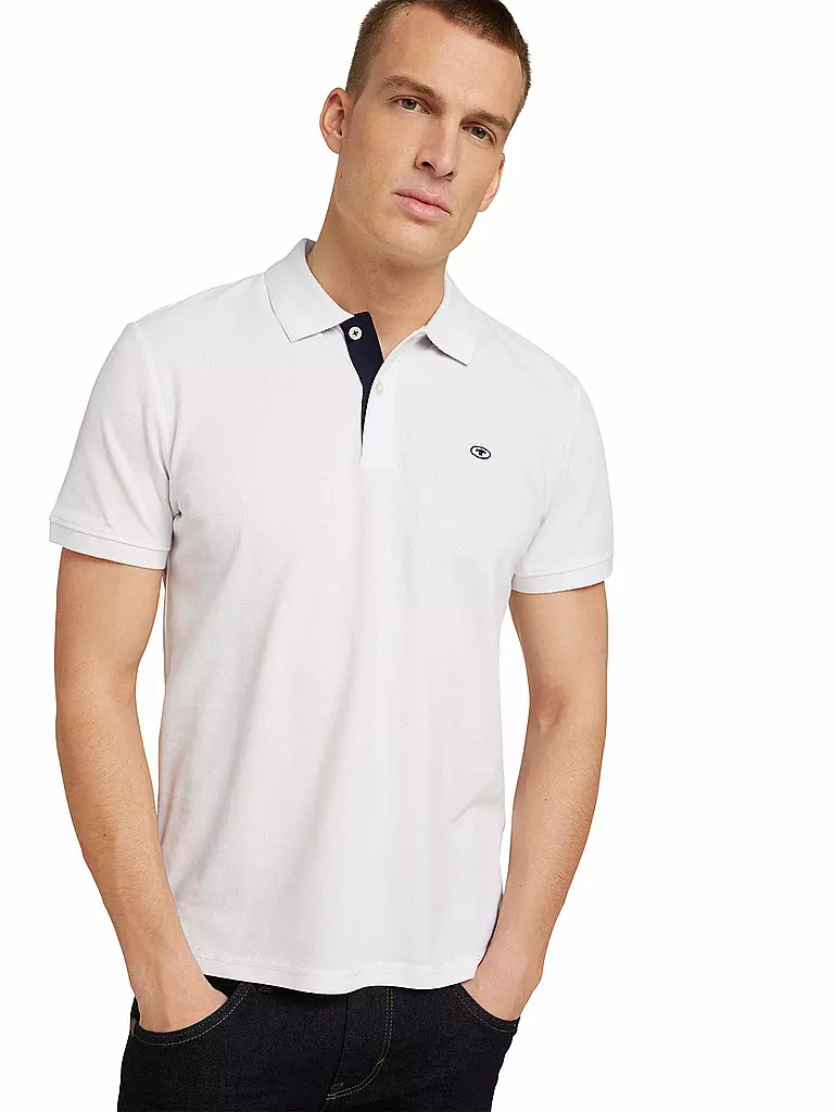 TOM TAILOR | Poloshirt | grau