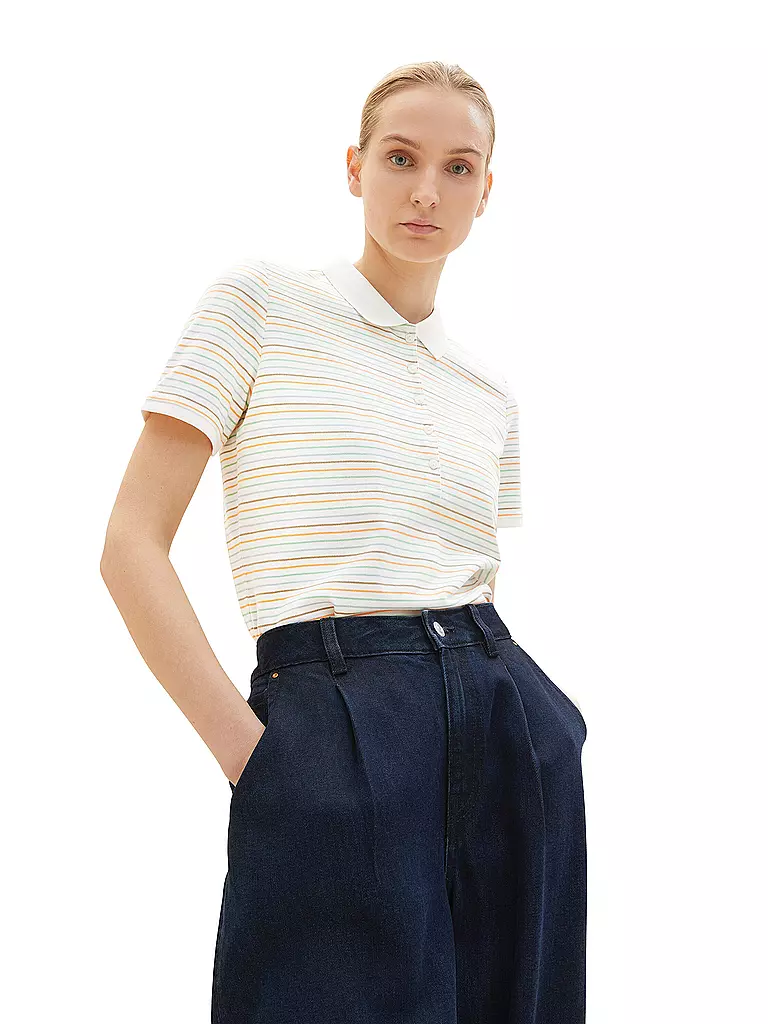 TOM TAILOR | Poloshirt | orange