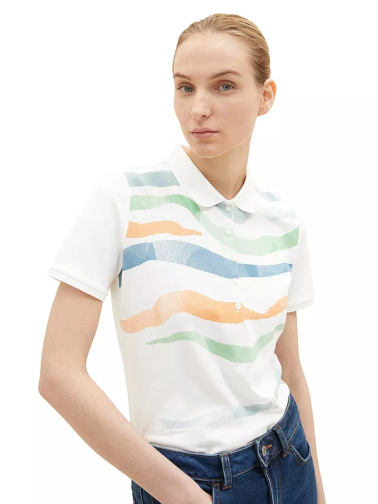 TOM TAILOR | Poloshirt | weiss