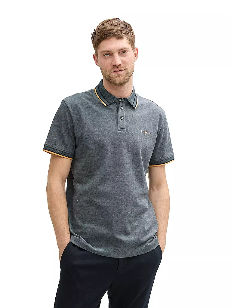TOM TAILOR | Poloshirt | hellgrau