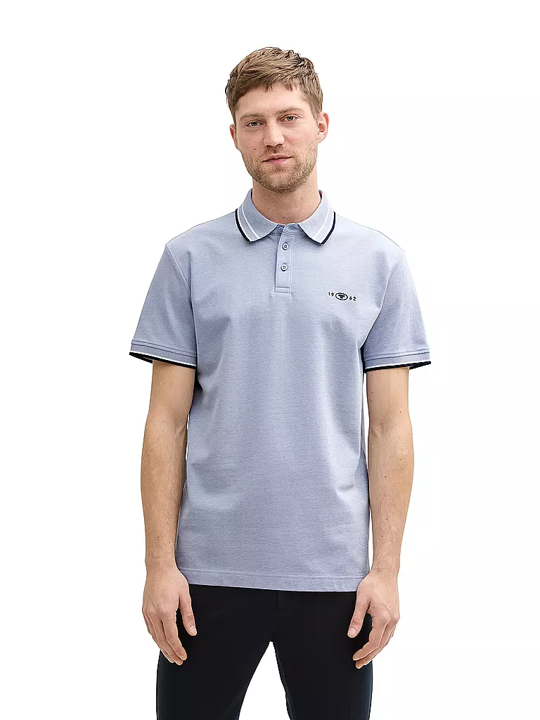 TOM TAILOR | Poloshirt | hellgrau