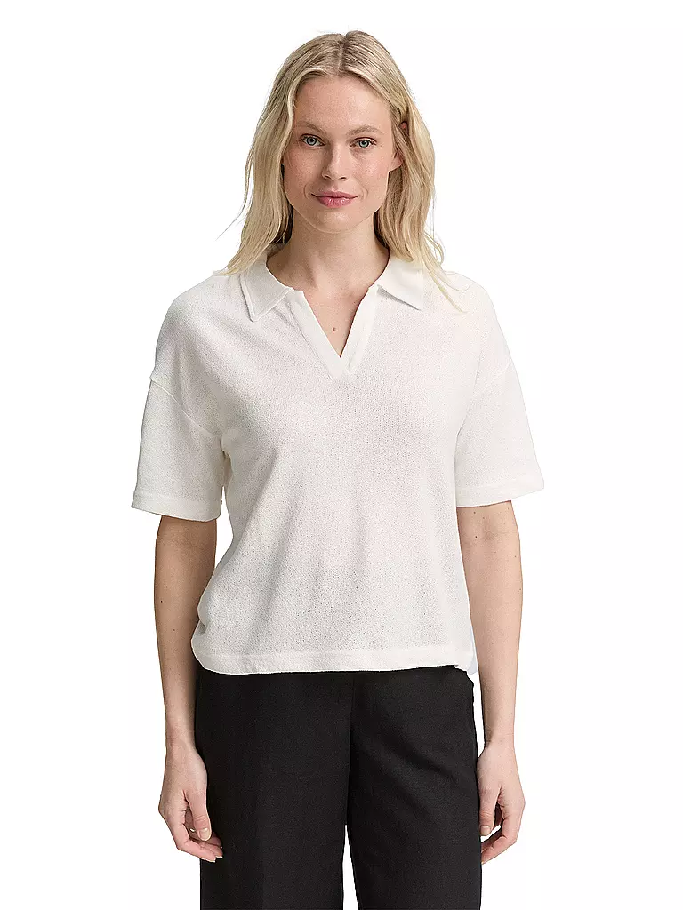 TOM TAILOR | Poloshirt | weiss