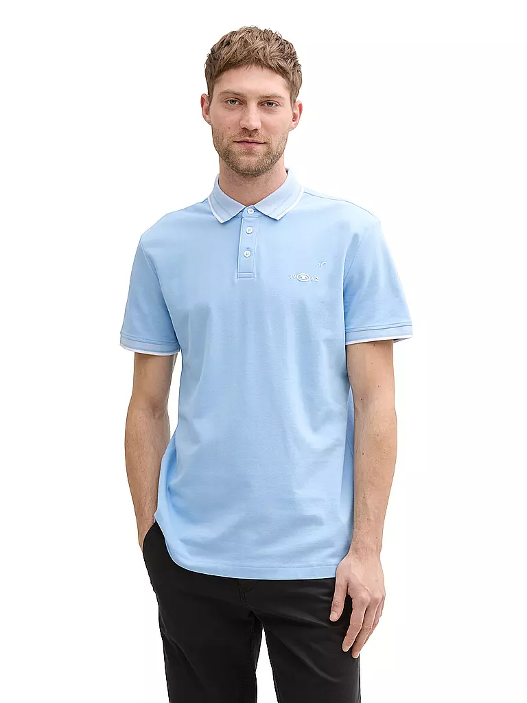 TOM TAILOR | Poloshirt | hellgrau