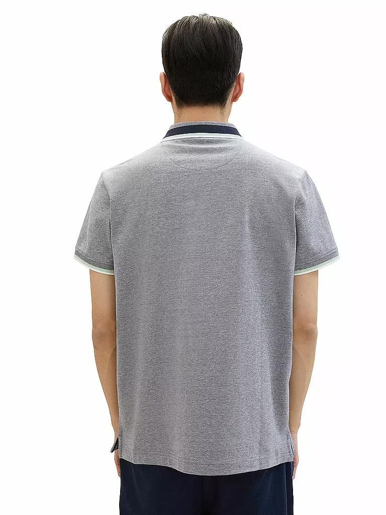 TOM TAILOR | Poloshirt | grau