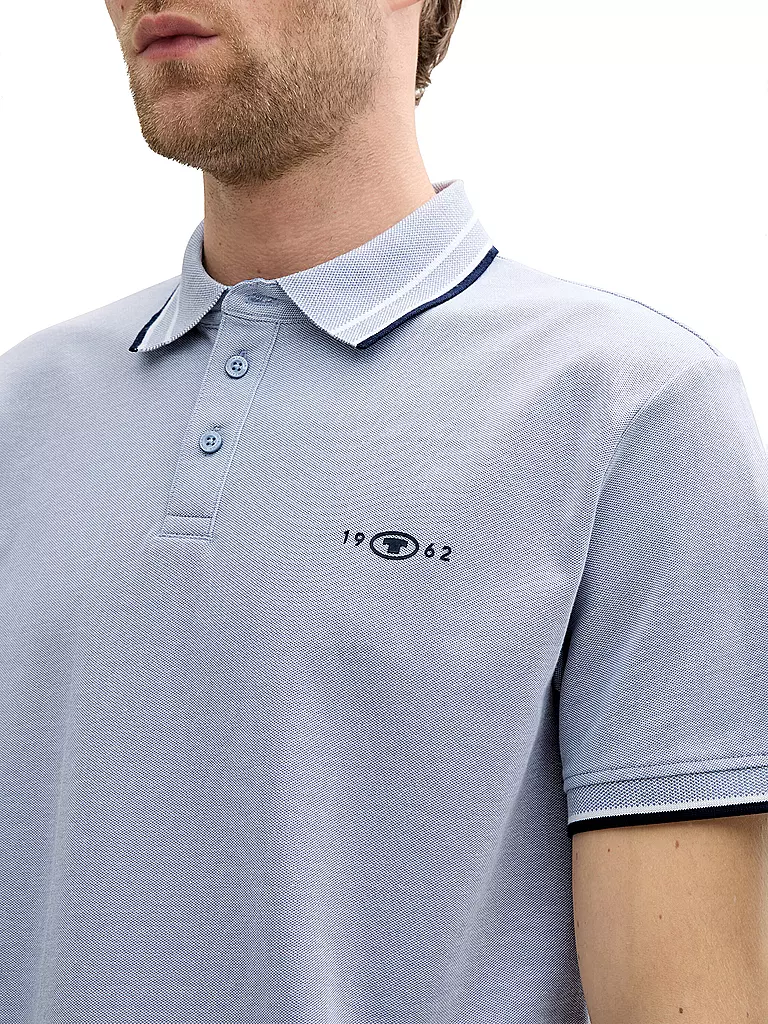 TOM TAILOR | Poloshirt | hellgrau