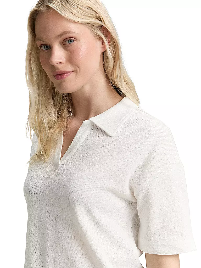 TOM TAILOR | Poloshirt | weiss