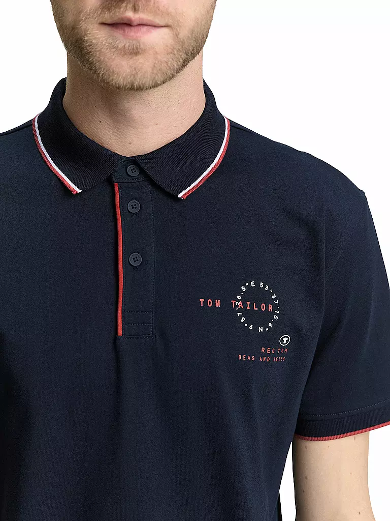 TOM TAILOR | Poloshirt | petrol