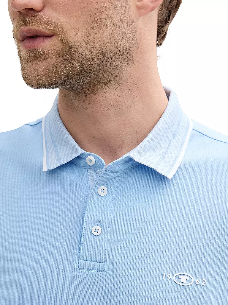 TOM TAILOR | Poloshirt | hellgrau