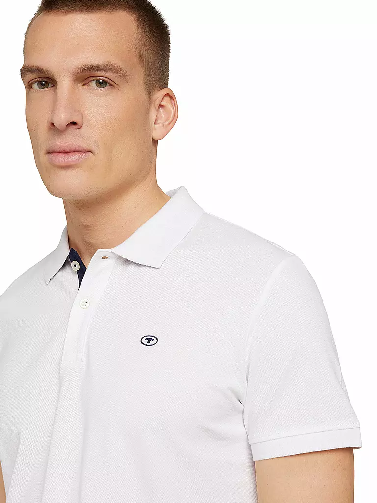 TOM TAILOR | Poloshirt | weiss