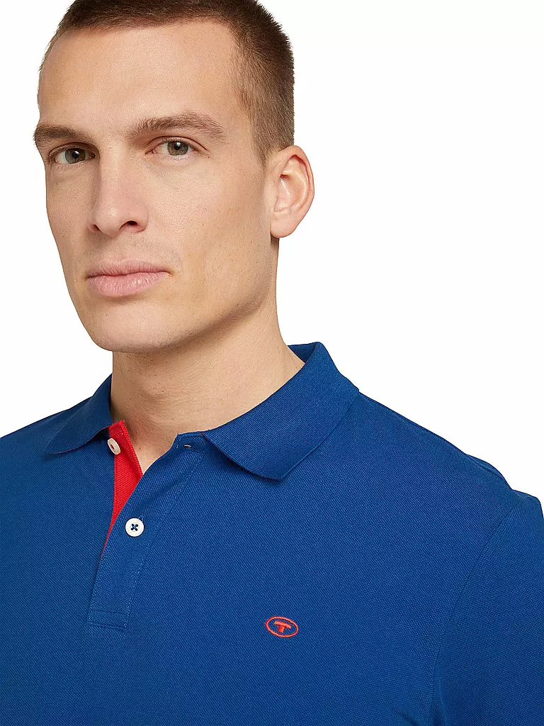 TOM TAILOR | Poloshirt | blau