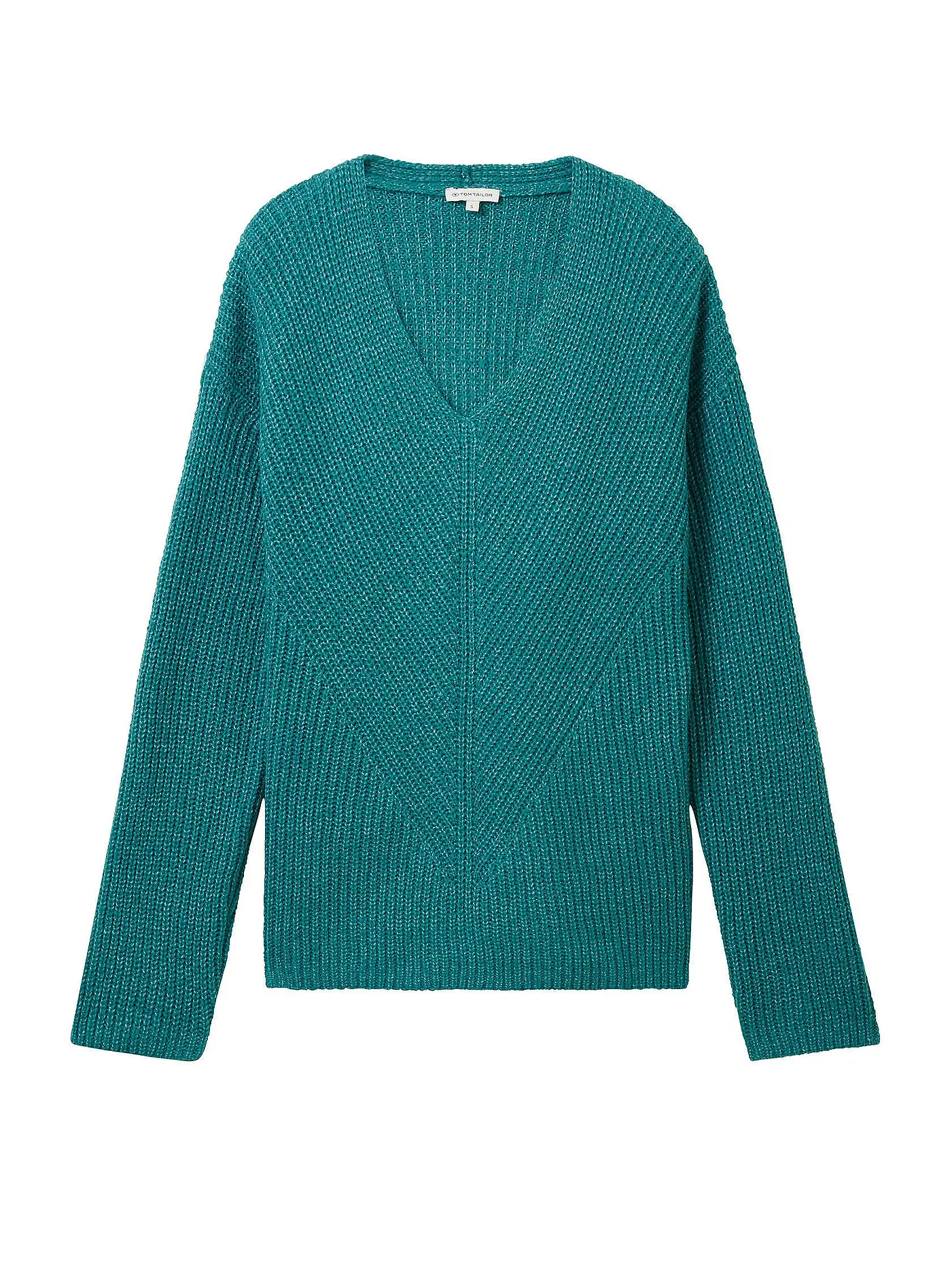 TOM TAILOR | Pullover | petrol