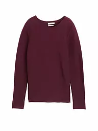 TOM TAILOR | Pullover  | dunkelrot