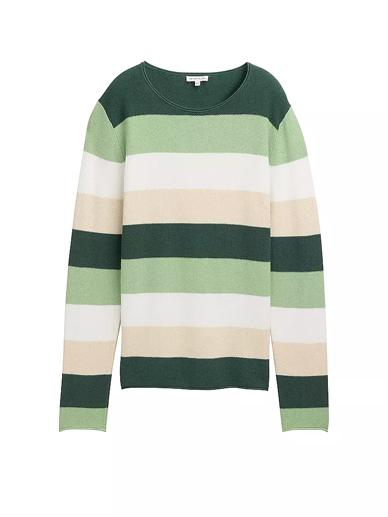 TOM TAILOR | Pullover  | grün