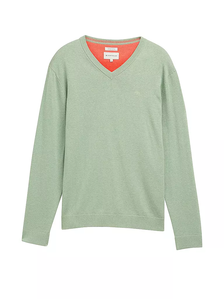 TOM TAILOR | Pullover  | hellgrün