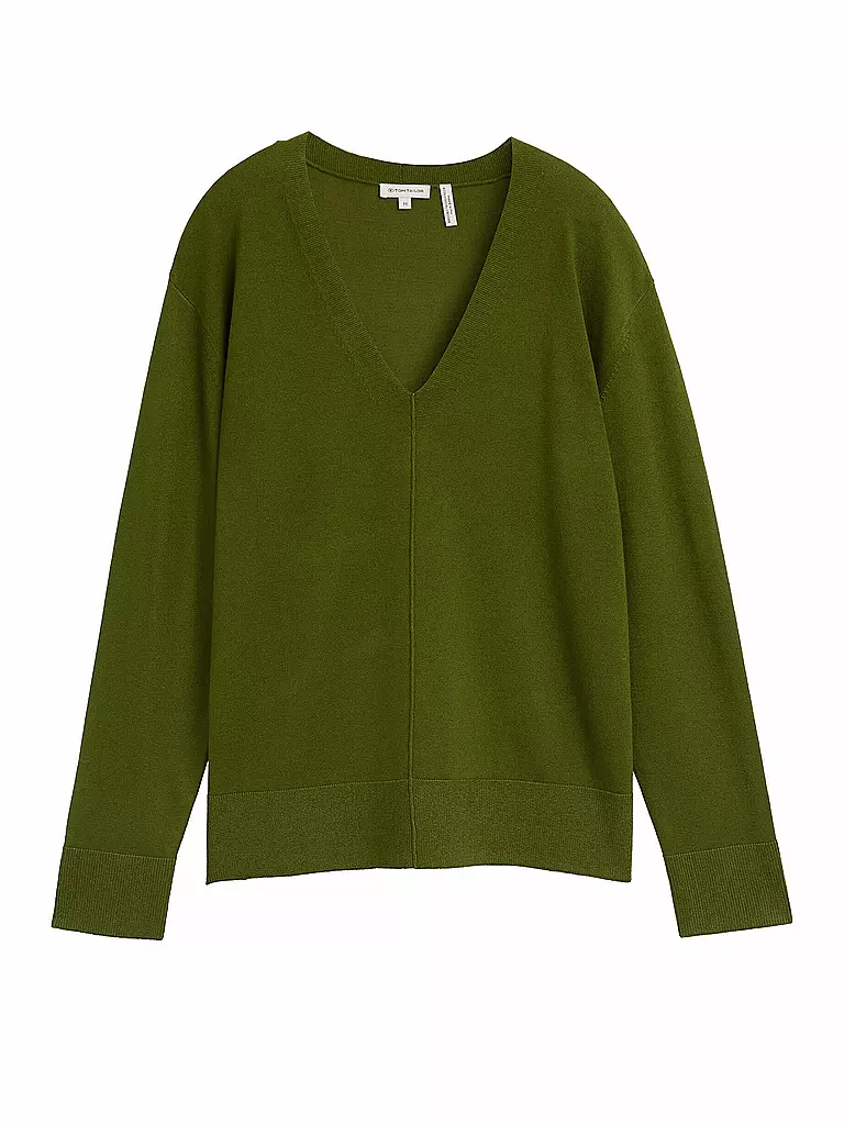 TOM TAILOR | Pullover  | grün
