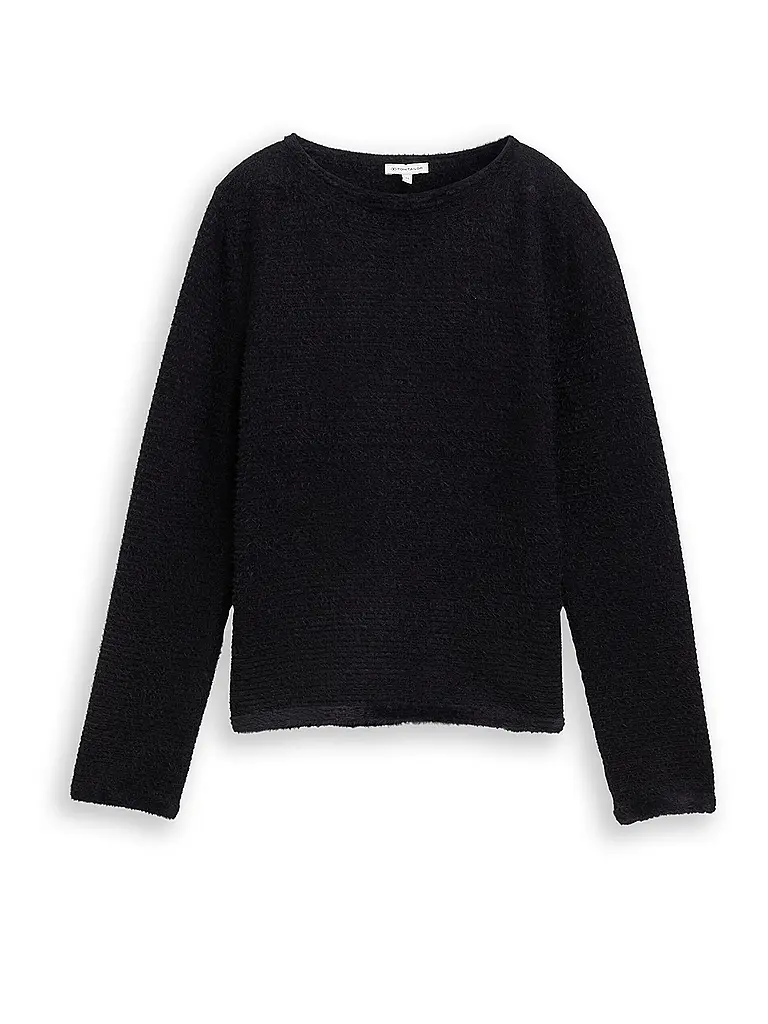 TOM TAILOR | Pullover  | Schwarz