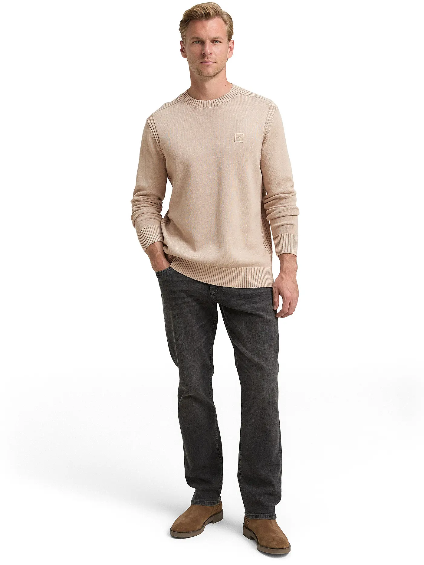 TOM TAILOR | Pullover  | beige
