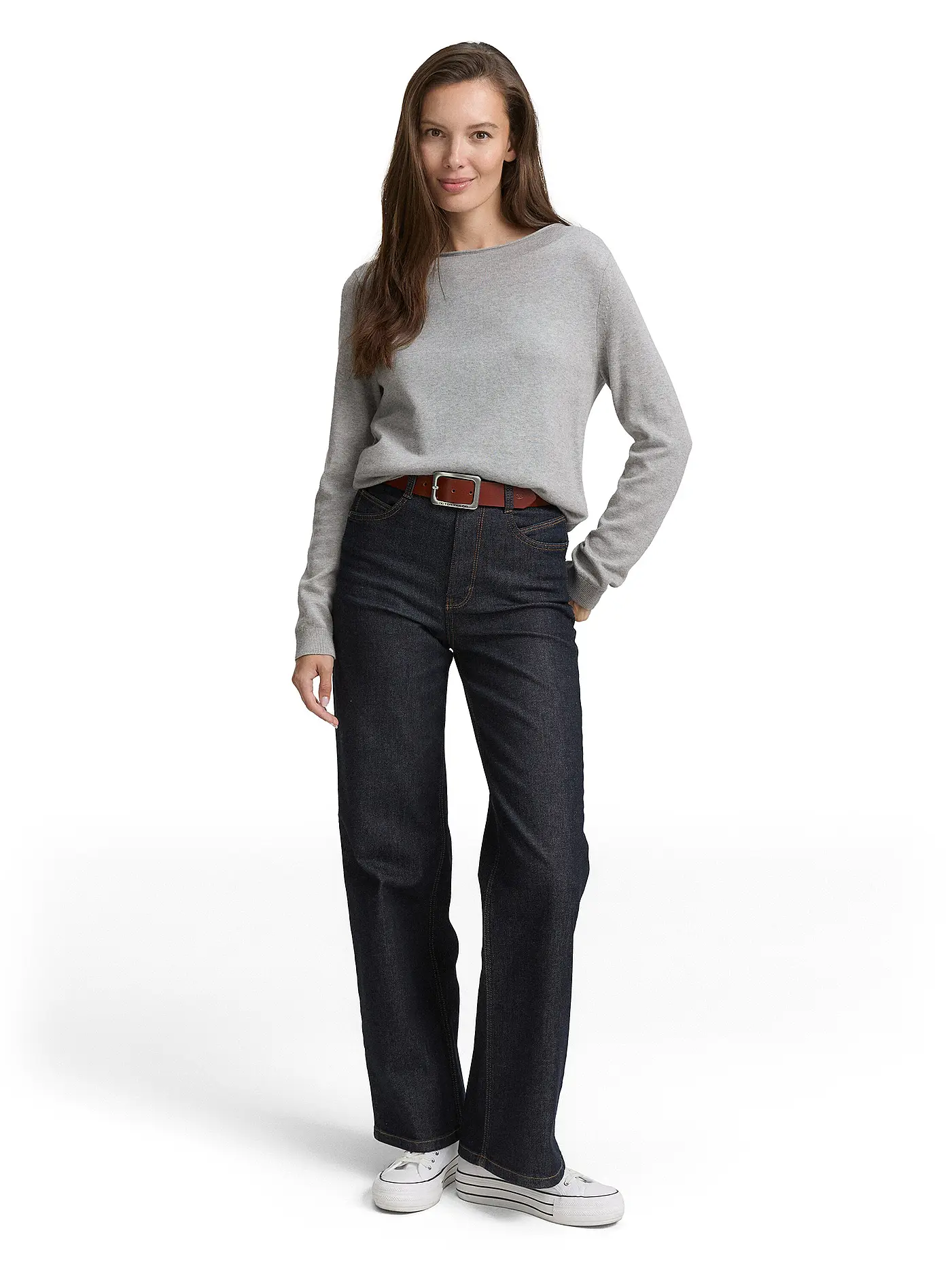 TOM TAILOR | Pullover  | grau
