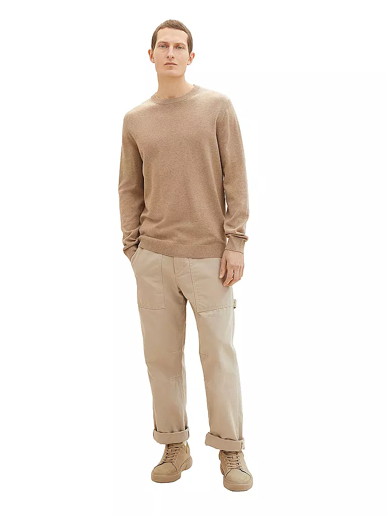 TOM TAILOR | Pullover  | braun