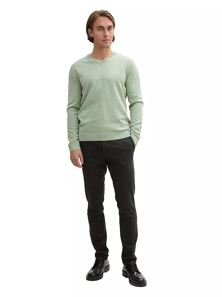 TOM TAILOR | Pullover  | hellgrün