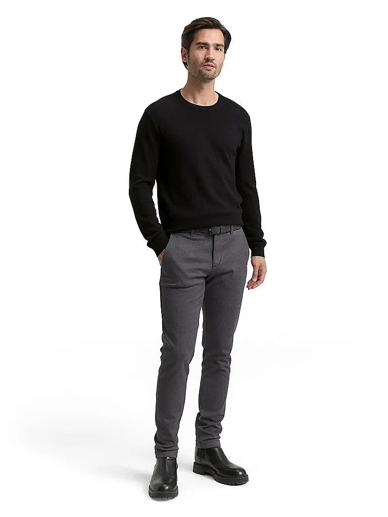 TOM TAILOR | Pullover  | schwarz