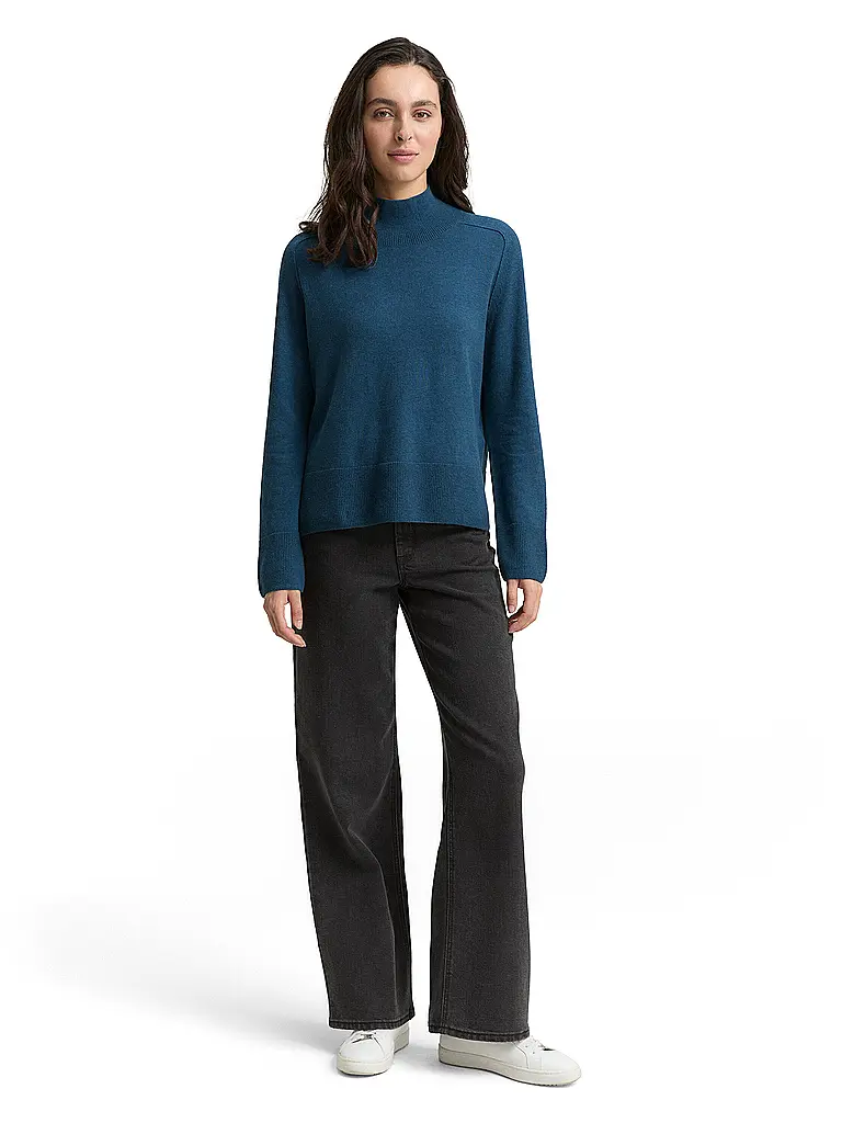 TOM TAILOR | Pullover  | petrol