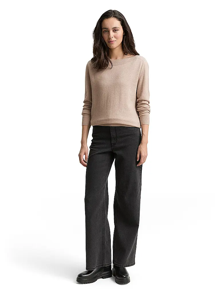 TOM TAILOR | Pullover  | Beige