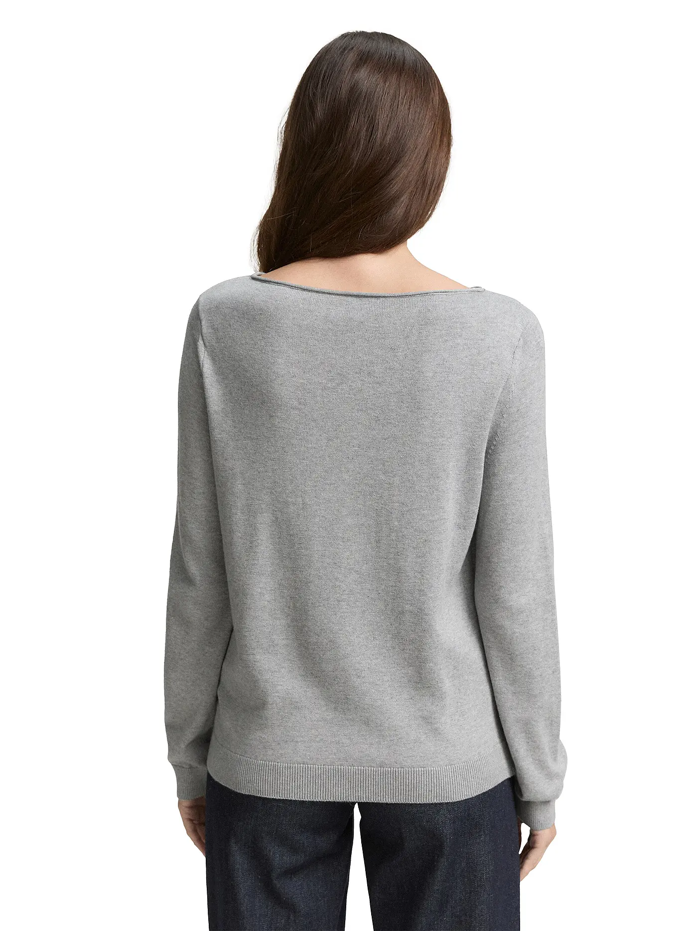 TOM TAILOR | Pullover  | grau