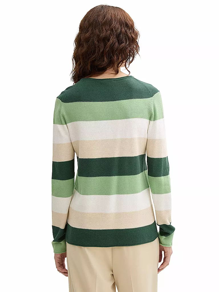 TOM TAILOR | Pullover  | grün