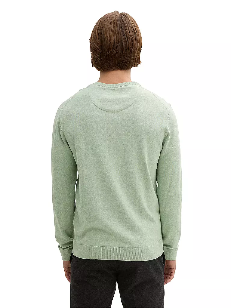 TOM TAILOR | Pullover  | hellgrün