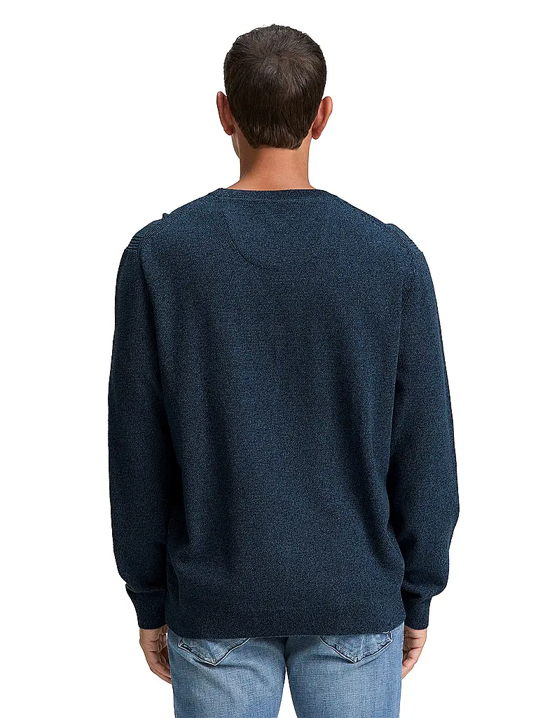 TOM TAILOR | Pullover  | dunkelblau