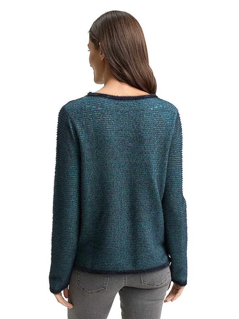 TOM TAILOR | Pullover  | Petrol