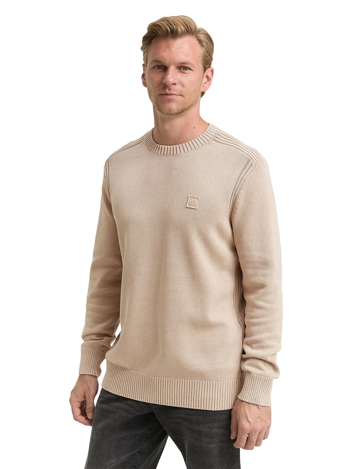 TOM TAILOR | Pullover  | beige