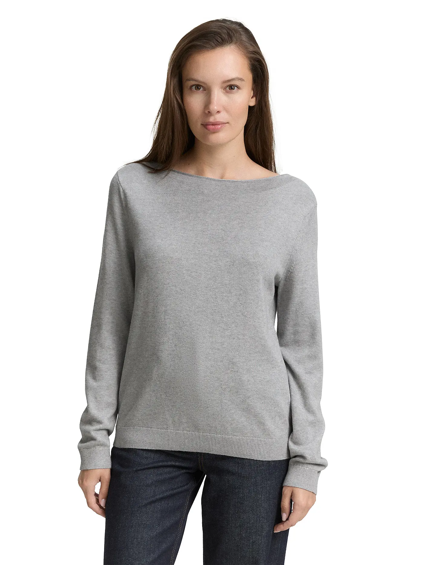 TOM TAILOR | Pullover  | grau