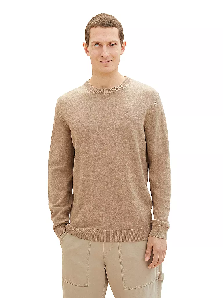 TOM TAILOR | Pullover  | braun