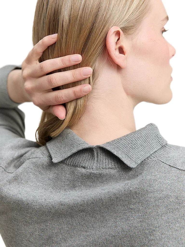 TOM TAILOR | Pullover  | grau