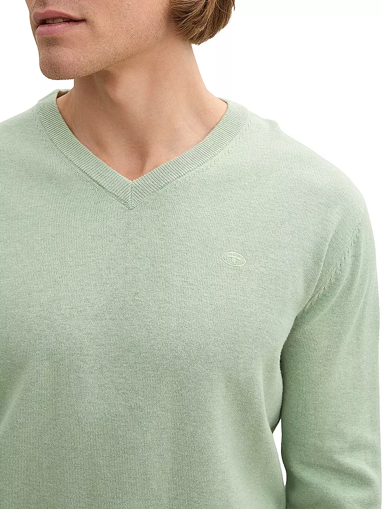 TOM TAILOR | Pullover  | hellgrün