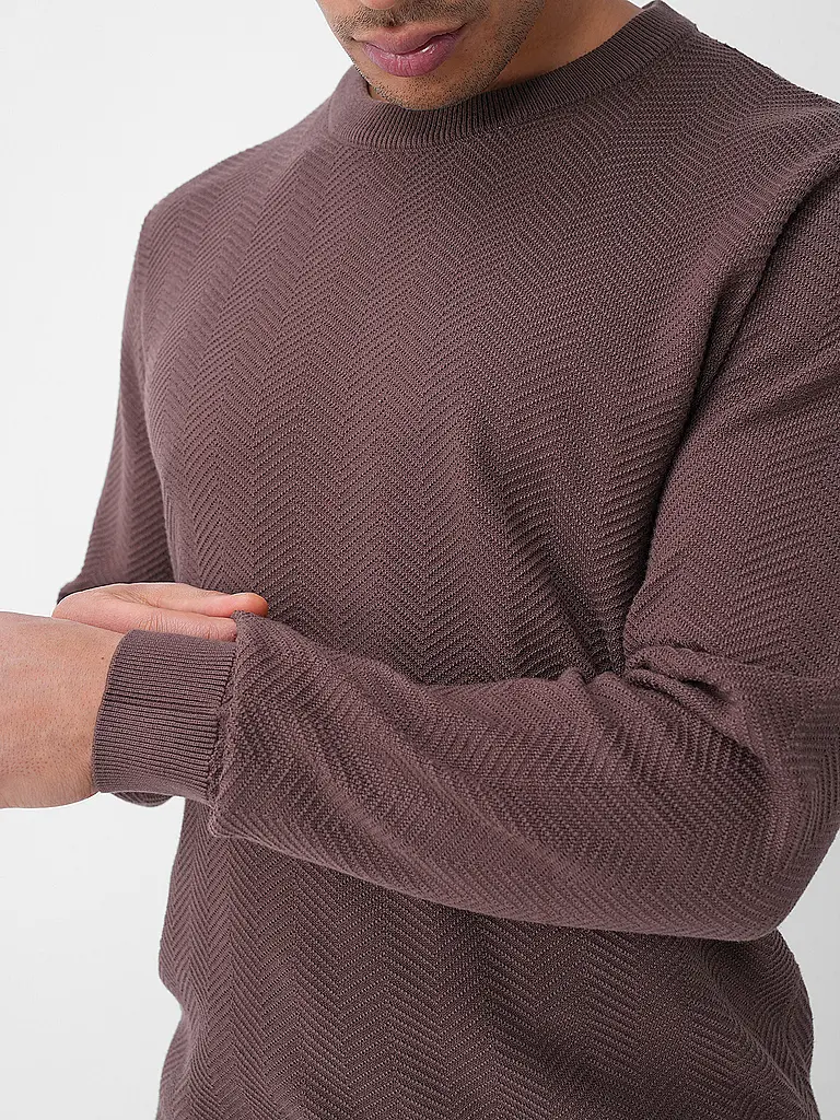 TOM TAILOR | Pullover  | Braun