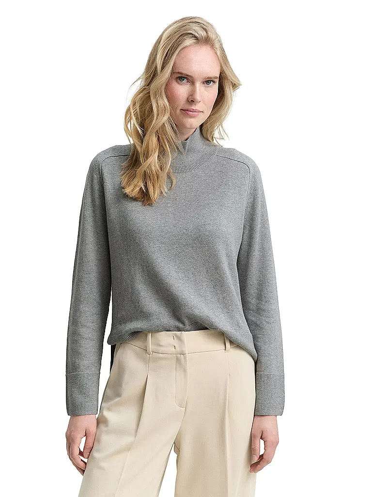 TOM TAILOR | Pullover  | grau