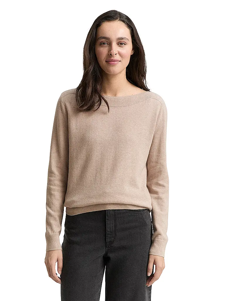 TOM TAILOR | Pullover  | Beige