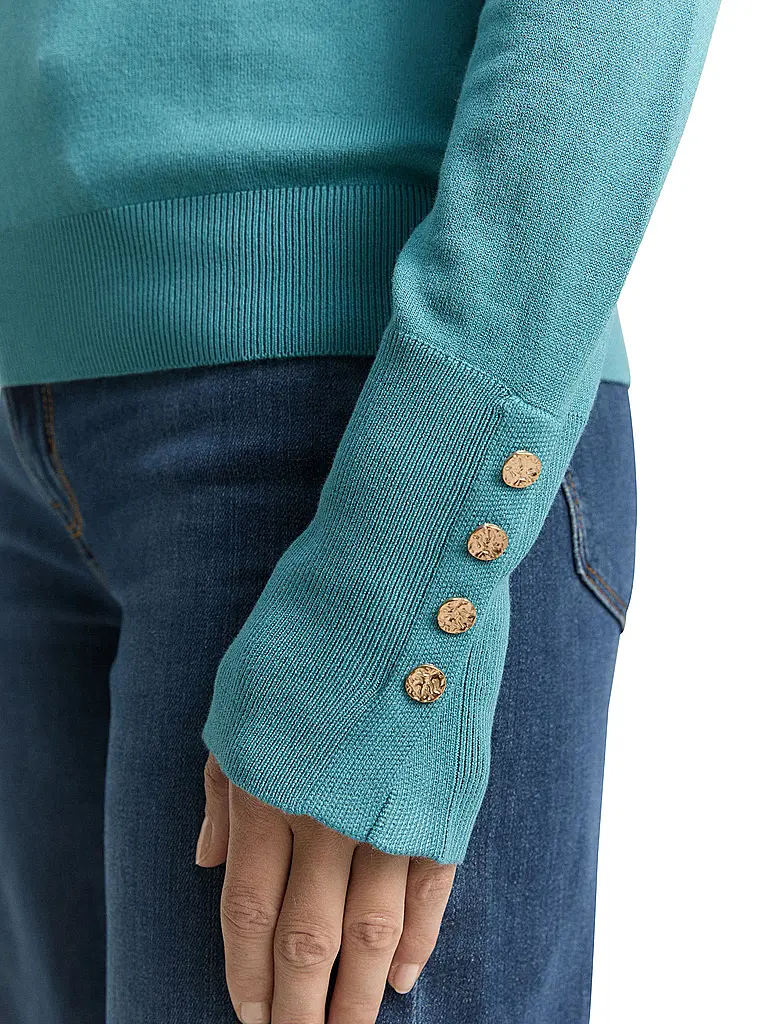 TOM TAILOR | Pullover  | Petrol